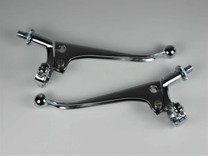 Lever Set Triumph 1965-67 500cc and 650cc - ball end - no choke